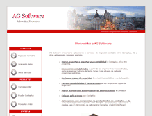 Tablet Screenshot of agsoftware.es